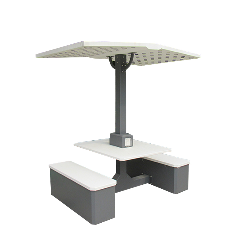 DDK-2070 Solar Bench и Square Table Set Зарядка Wi-Fi Скамья с инвертором